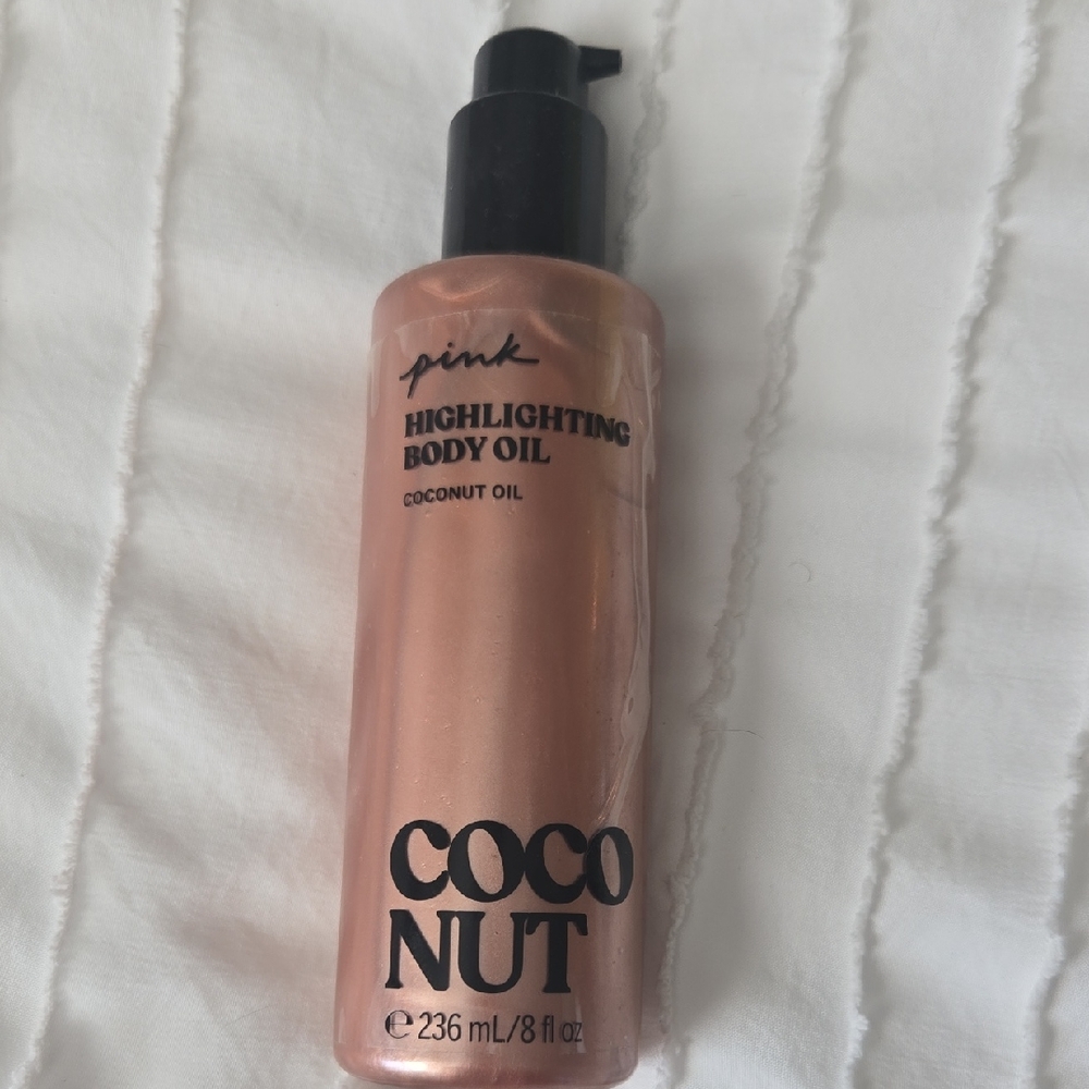 Pink Highlighting Body Oil